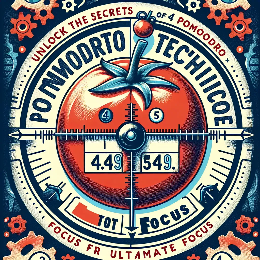 The Secrets of 4 Pomodoro Technique for Ultimate