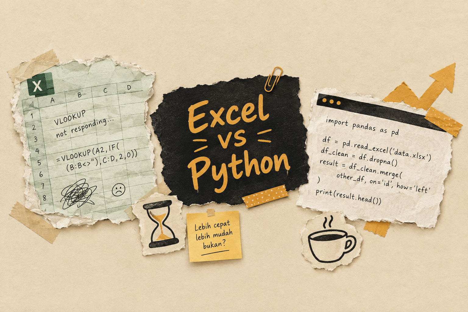 Excel vs Python: Kapan Harus Pindah dari Spreadsheet?